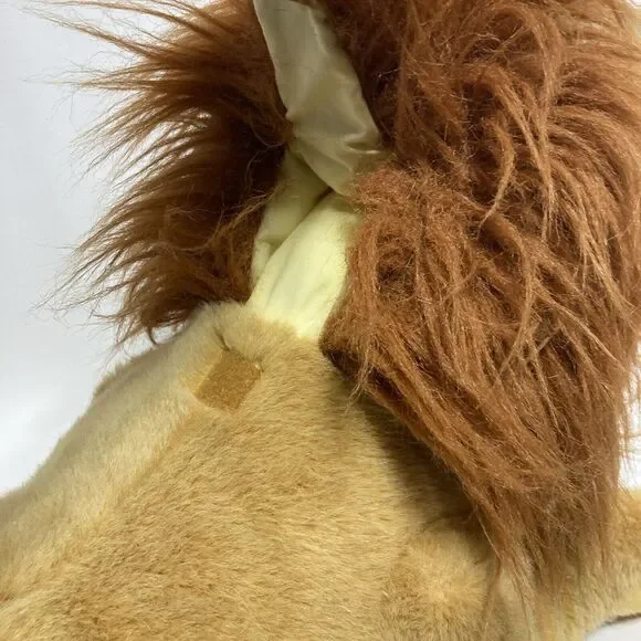 Disney Store 23" Plush‎ Mufasa Hand Puppet Large Stuffed Lion King Simba Dad - Picture 16 of 16